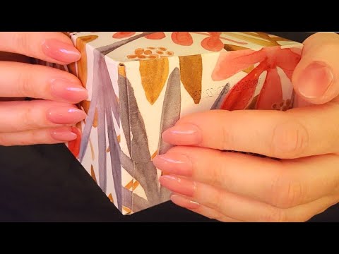 ASMR Aggressive to Slow Tapping and Scratching on Tissue Boxes | No Talking | Lo-fi