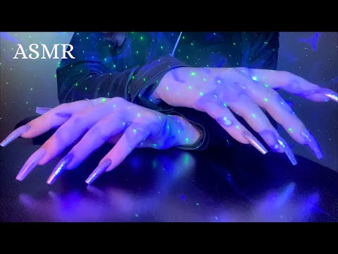 ASMR TABLE TAPPING & SCRATCHING ♡ Visuals, Fast and Slow Tapping and Scratching