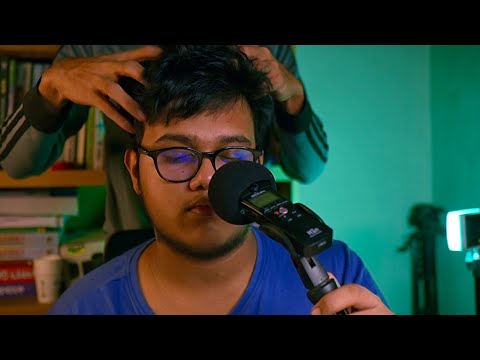 ASMR Getting a Haircut with Relaxing Massage @ZabirASMR