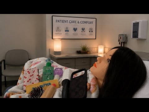 ASMR sleep clinic 💤- variety of relaxing sounds (gripping, water, brushing, squishy, etc.) 