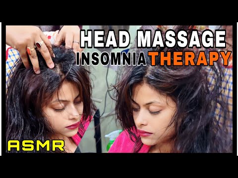ASMR Tingly Head Massage & Scalp Scratching For Stress Relief & Away Your Worries #asmr #insomnia