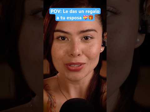 Gracias mi amor por el regalo 💝🎁 #asmr #asmrroleplay #parati #vicoasmr