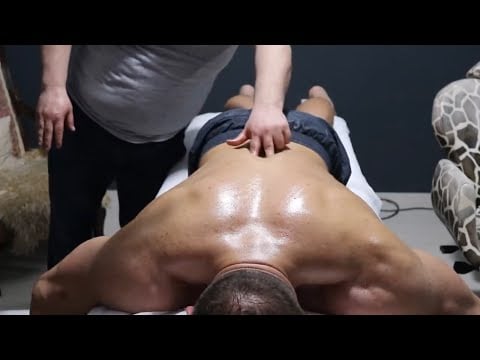 ASMR TURKİSH BARBER  Full Body Tam vücut masajı   MASSAGE