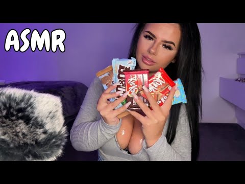 British Girl Tries American Candy 🍬💦ASMR