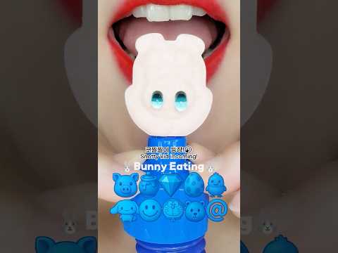 Satisfying BLUE Food💙 파란색 먹방 #shorts