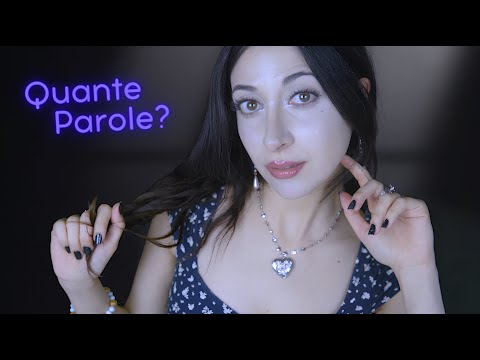 QUANTE PAROLE RIESCI A SENTIRE PRIMA DI DORMIRE? ASMR💜
