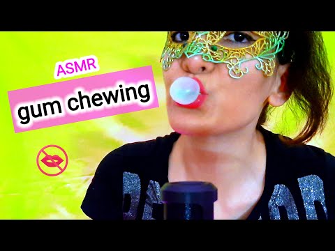 asmr gum chewing | asmr gum chewing no talking | Intense Mouth Sounds | асмр