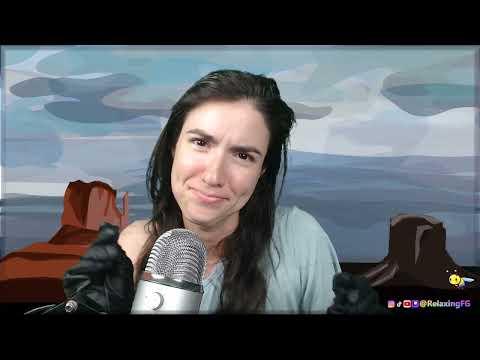 ASMR - Light Roleplay: Black Gloves Check