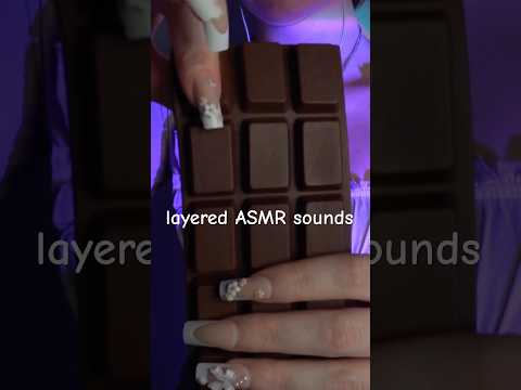 asmr with layered sounds + dreamy echo effects 😴✨ #asmr