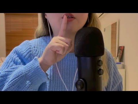 ASMR for ADHD 💗 20 trigger words in 1 minute