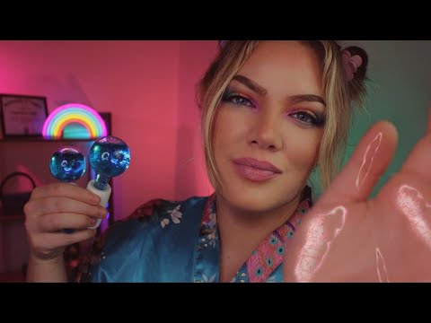 ASMR Alla SPA Arcobaleno 🌈 Trattamento Super Rilassante per Corpo e Mente, Massaggio Total Body