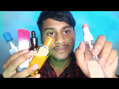 ASMR Relaxing Skincare, Haircut & Makeup Roleplay