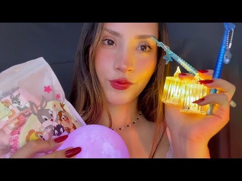 ♡ ASMR EN ESPAÑOL// HAUL de COMPRAS para el CANAL ✨🎀