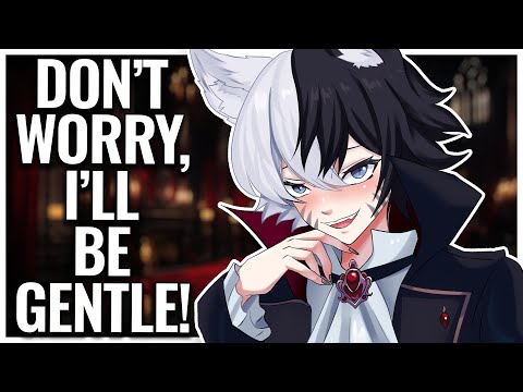 ASMR Roleplay | Femboy Vampire Invites You To His Lair 🦇 Whispering & Tingles