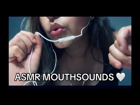 ASMR ✨MOUTHSOUNDS INTENSIVOS, SUPER CERQUITA DE LA CÁMARA Y MICRO 🎙️ ♥️
