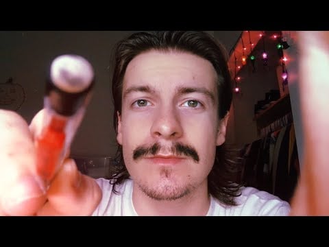 [ASMR] Erasing Your Facial Features, Then Redrawing Them | Visual ASMR | Visual Triggers