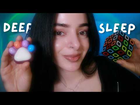 ASMR Eyes Closed Follow My Instructions ✨ Trivia, Broken Telephone, Word Association & Rubik's Cube