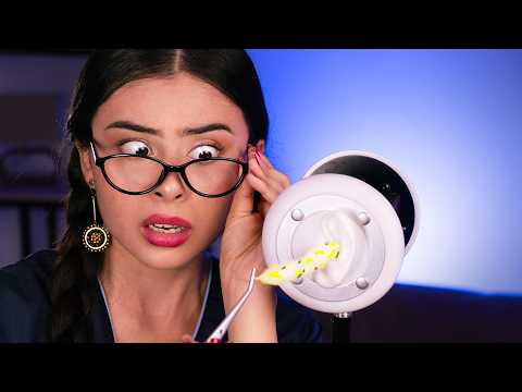 Doctora Torpe Limpia tus orejitas | ASMR #3dio