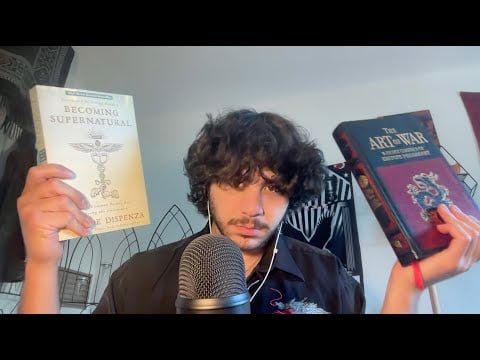 ASMR Gentle Book Tapping to fall asleep to (Hard + Soft cover)