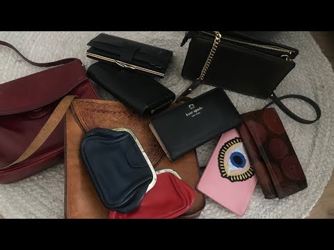 ASMR ✨ - leather purse and wallet sounds | no talking