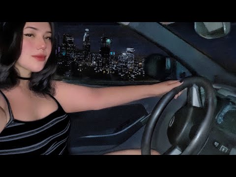 ASMR VIAJANDO DE CARRO COMIGO