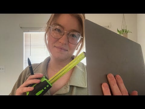 LOFI ASMR: Bridesmaid custom dress measurements 🎀💐 | Seamstress RP 