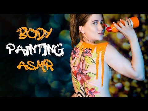 Asmr para Dormir con BODY PAINTING | ASMR Español | Asmr with Sasha