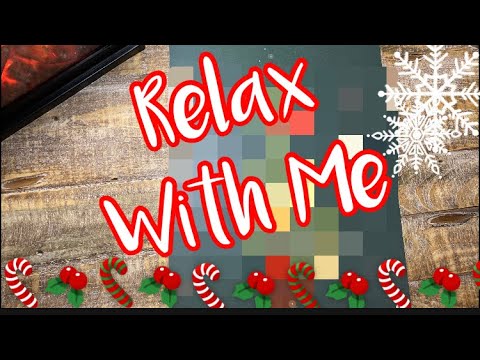 ASMR Visual & Sound Triggers: Christmas Tree 🎄 Sticker Puzzle #729