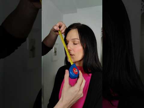 Tingly ASMR face measuring