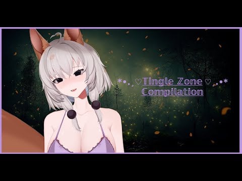 [VTUBER 3Dio ASMR] Binaural triggers to COMFORT you! [NO TALKING]- Tingle Zone Compilation-11/07/23