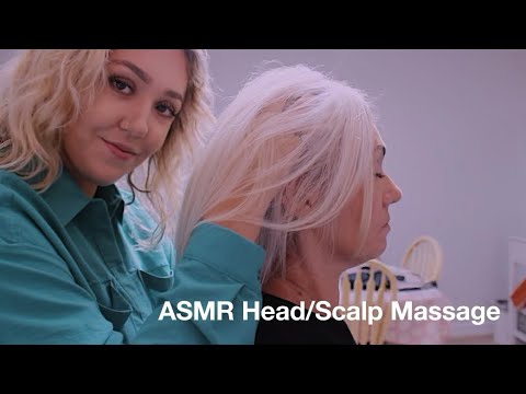 ASMR Real Person Head/Scalp Massage (Hairplay/No Talking)