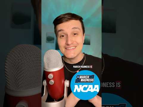 MARCH MADNESS BASKETBALL IS HERE 🏀 (ASMR) #shorts #sports #asmr
