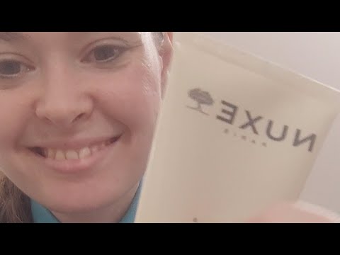 Lofi Asmr cleaning and showing hair products!!!(Whispering, tapping)