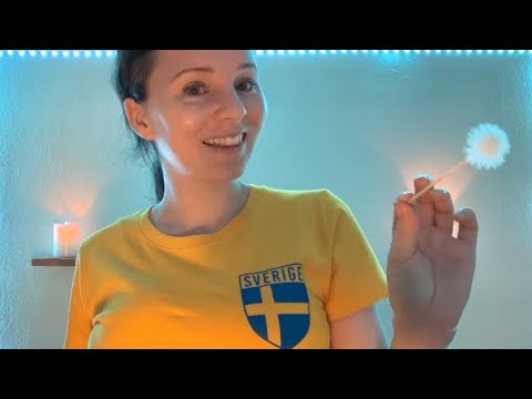 🇸🇪Speaking Swedish Ear to Ear (ASMR Svenska + Deep Ear Cleaning)