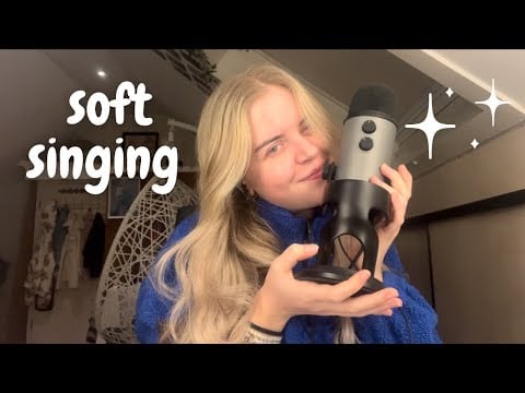asmr | singing you to sleep!! (Ceilings, somewhere only we know, we’ll never have …)