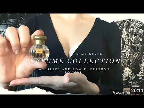 ASMR Whisper Perfume Show and Tell for Sleep