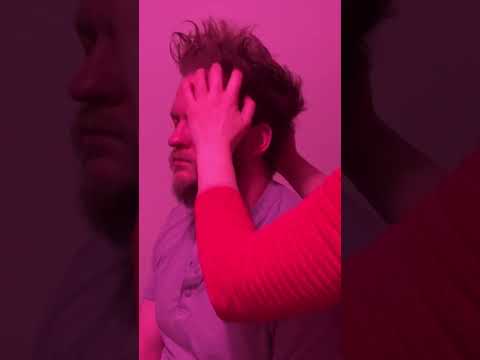 Tingly Hair Pull Head Massage #asmrmassage #tingles #sleep #oddlysatisfying #indianheadmassage