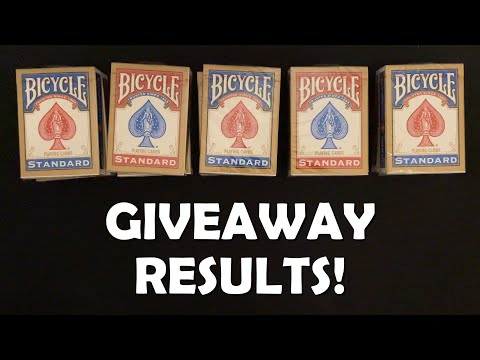 [ASMR] Card Magic & 20K Giveaway Results!