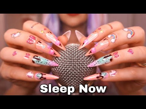 Different Triggers • Long Nails & Beaded Hand Designs ✨ ASMR No Talking
