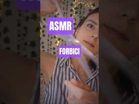 ASMR 🌸 Taglio capelli rinfrescante in un minuto 💇🏻‍♀️  #asmr #relax #perte