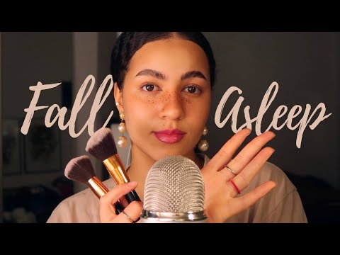 ASMR Face Brushing und mic scratching für Intensive Tingles und Entspannung💜💤