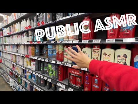 Public ASMR in Dollar Tree, Walmart, etc. 🛍️