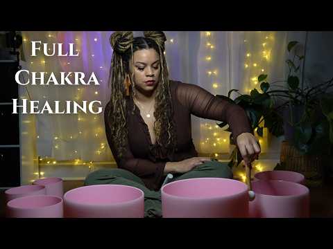 ✨ Full Chakra Alignment Sound Bath | Singing Bowl for Deep Relaxation & Nervous System Reset