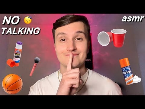 ASMR but there’s NO TALKING 😴❌ (assorted triggers for SLEEP)