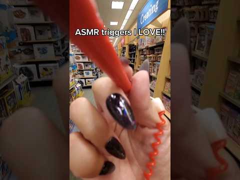 ASMR Triggers I LOVE!! 💕 #asmr #shorts #asmrtriggers
