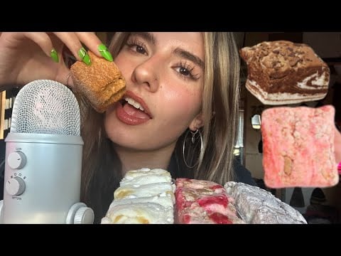 [ASMR] EATING GOURMET MARSHMALLOWS