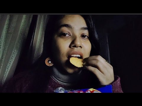 ASMR|Indian girl eating spicy🔥chips asmr🤤 #eatingasmr #asmr #crunchsounds