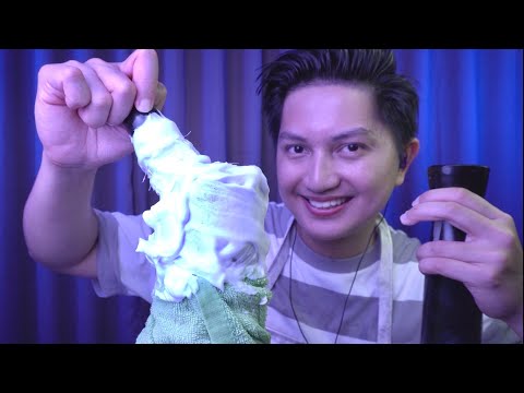 💈ASMR💈 ULTIMATE Barbershop SPRAY and SHAVING FOAM