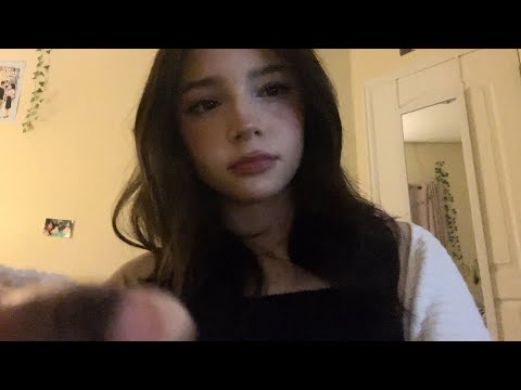 asmr doing your makeup (no talking)