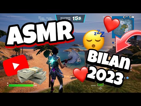 ASMR Français • Mon BILAN de L'année 2023 sur Youtube 😴💤 (argent, vues, abonnés...)